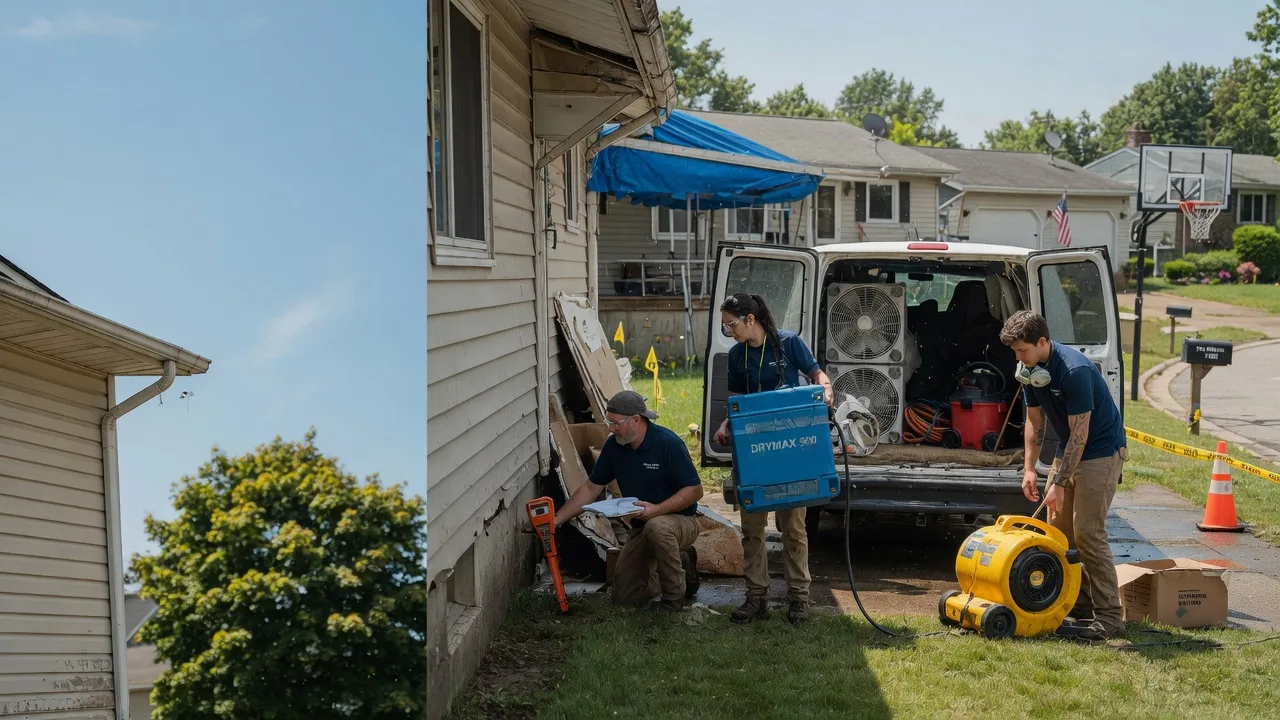 Ceiling Leak Cleanup in Windsor, PA near me